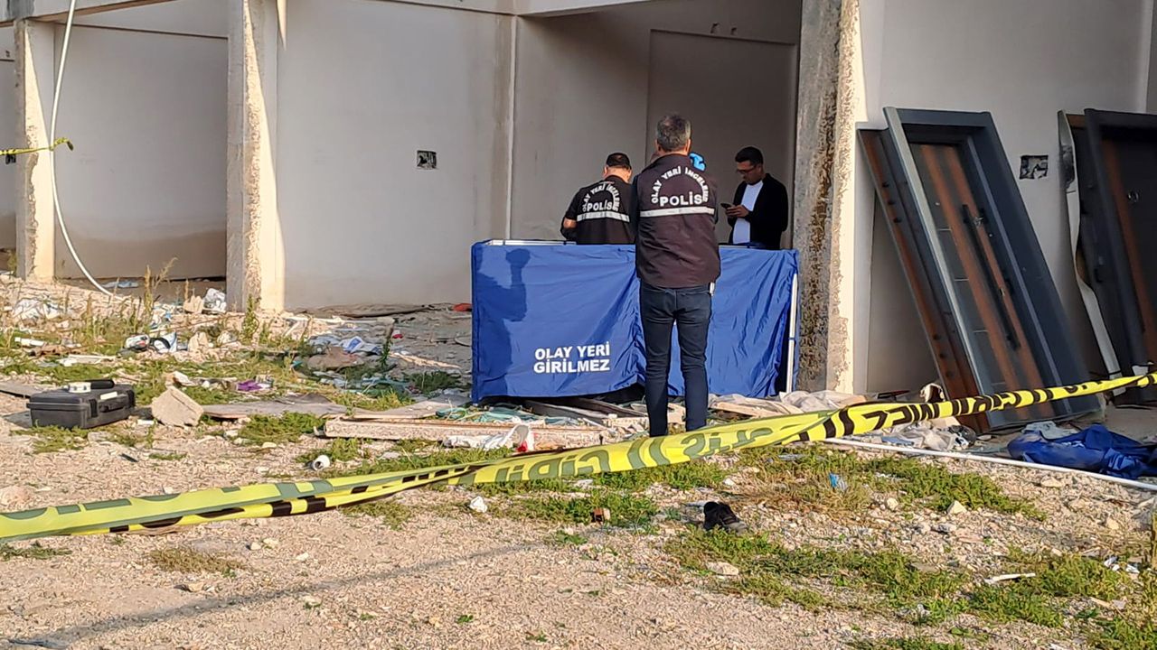 Kahramanmaraş’ta inşaatta erkek cesedi bulundu